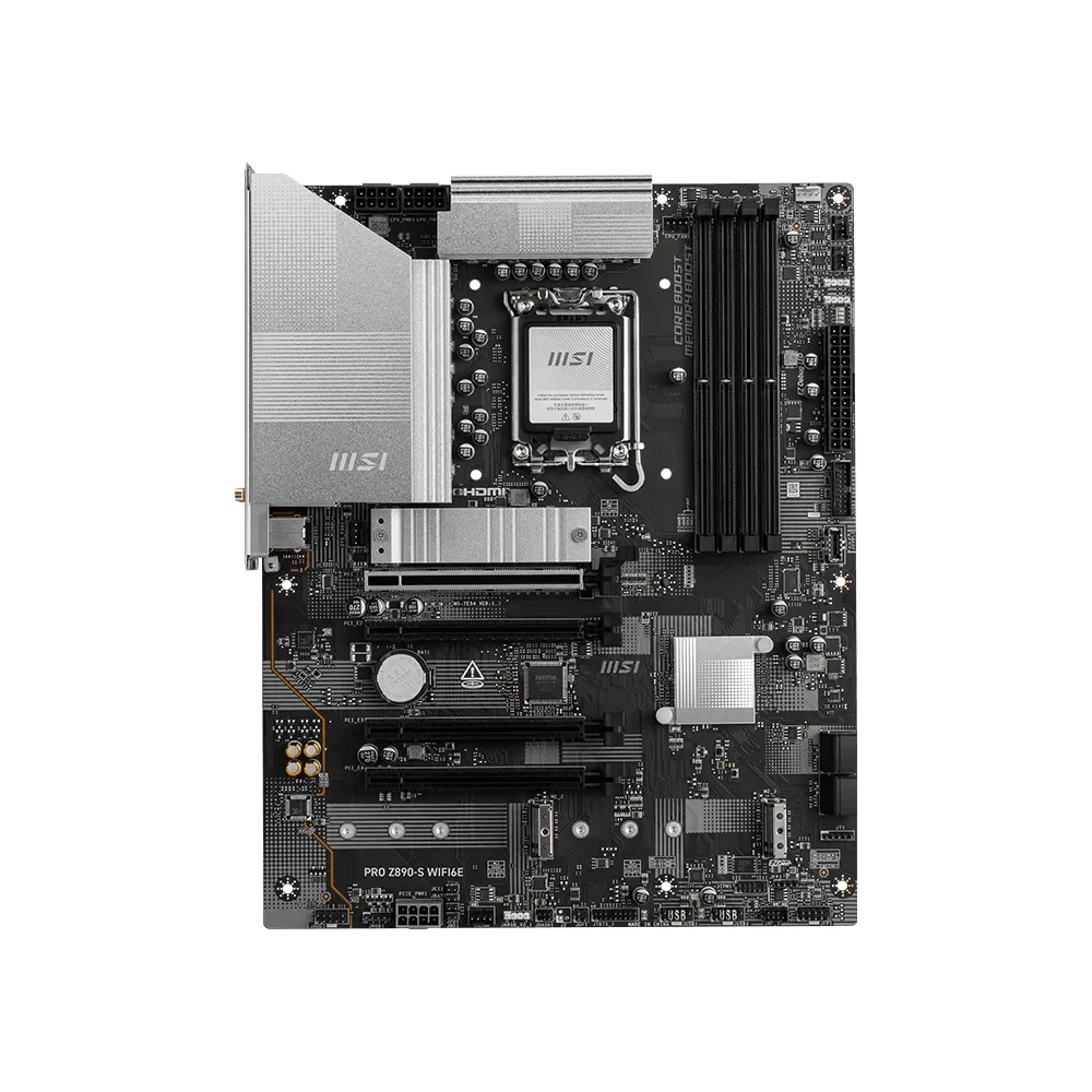 MSI Motherboard PRO Z890-S WIFI6E For Intel Ultra Processors view 2